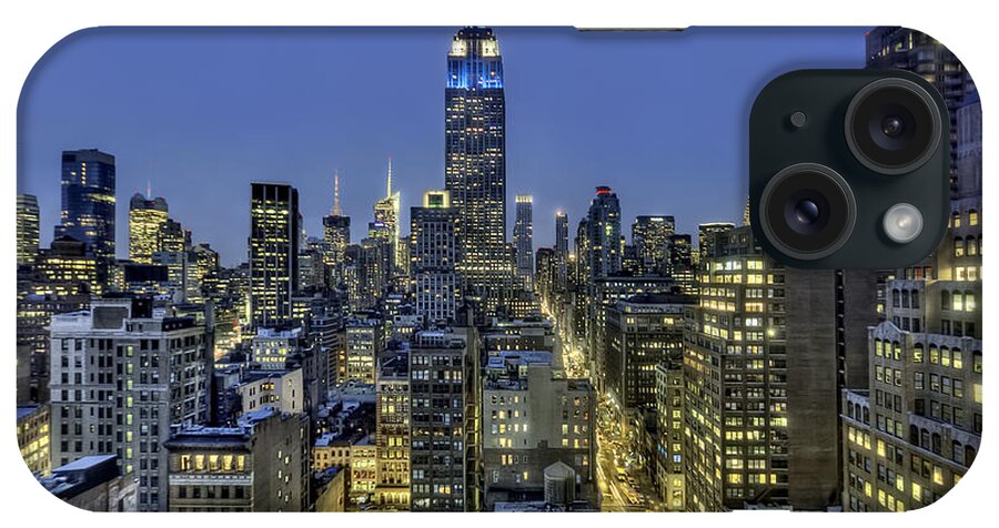 New York iPhone Case featuring the photograph Upon A Restless Night by Evelina Kremsdorf