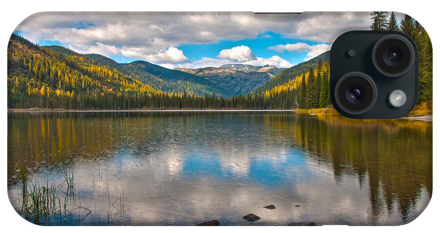 Landscape iPhone Case featuring the photograph Upper Whitefish Lake by Brenda Jacobs