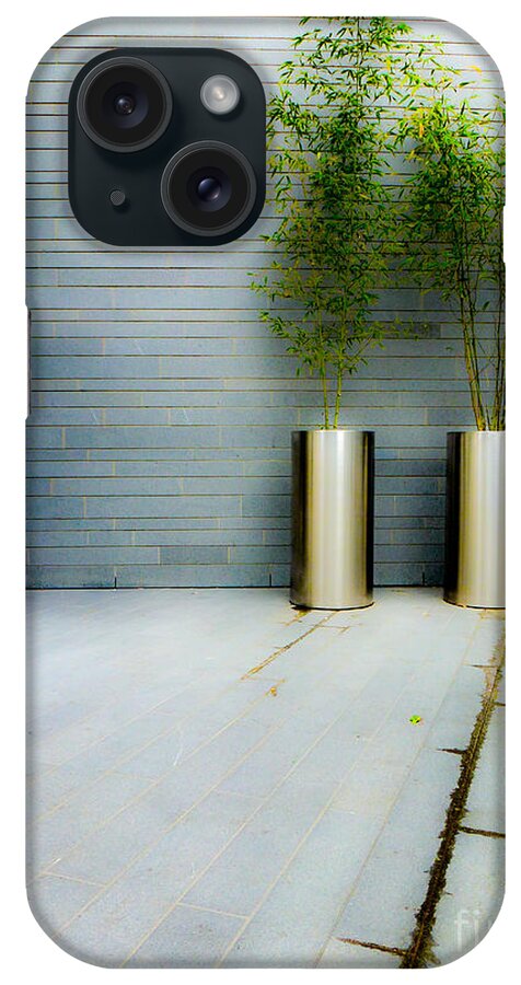 Urban iPhone Case featuring the photograph Urban Planters by Nancy Chilcott