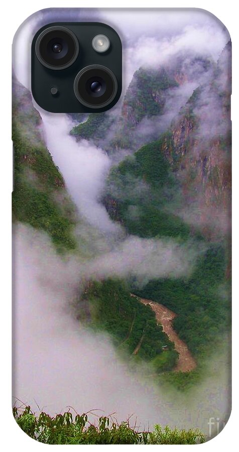Urubamba River iPhone Case featuring the photograph Urubamba River by Michele Penner