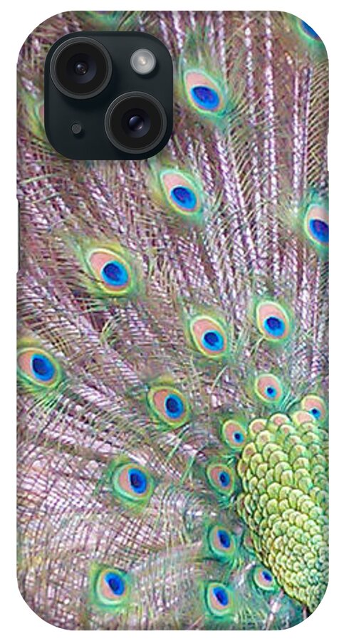 Peacock iPhone Case featuring the photograph Vain by Charlie Cliques