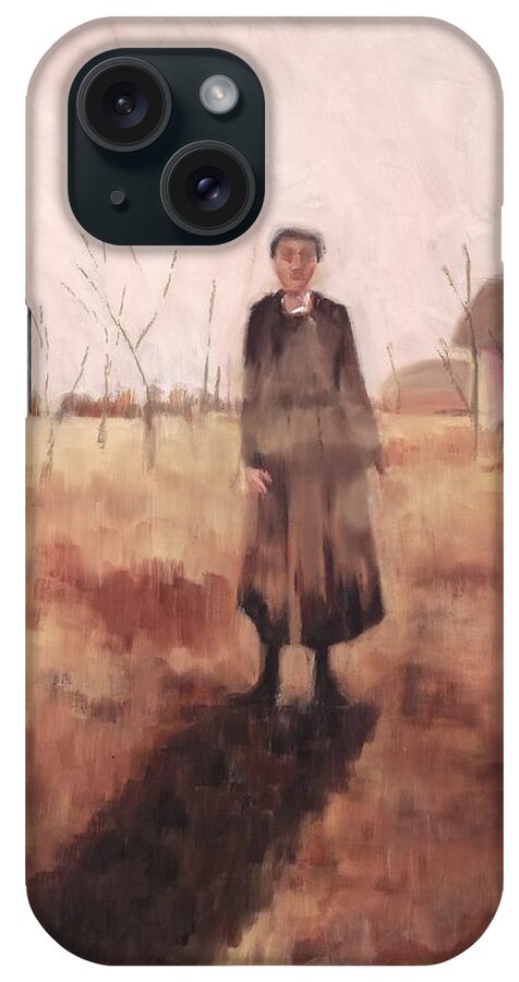Landscapes iPhone Case featuring the painting Vanishing Point by Melanie Lewis
