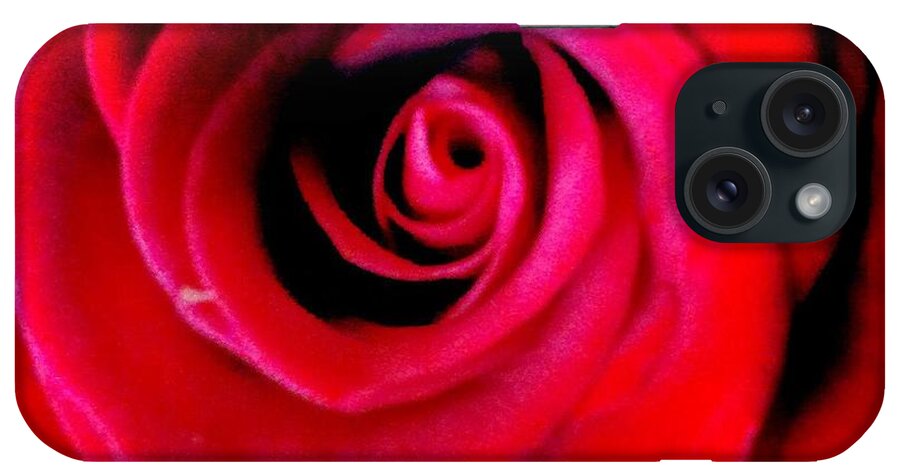 Rose iPhone Case featuring the photograph Velvet by Denise Railey