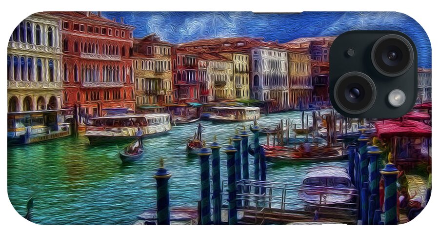 Venice iPhone Case featuring the photograph Venice from the Rialto Bridge by Lee Dos Santos