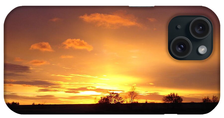 Veterans Day iPhone Case featuring the photograph Veteran's Day Sunset 2013 by J L Zarek