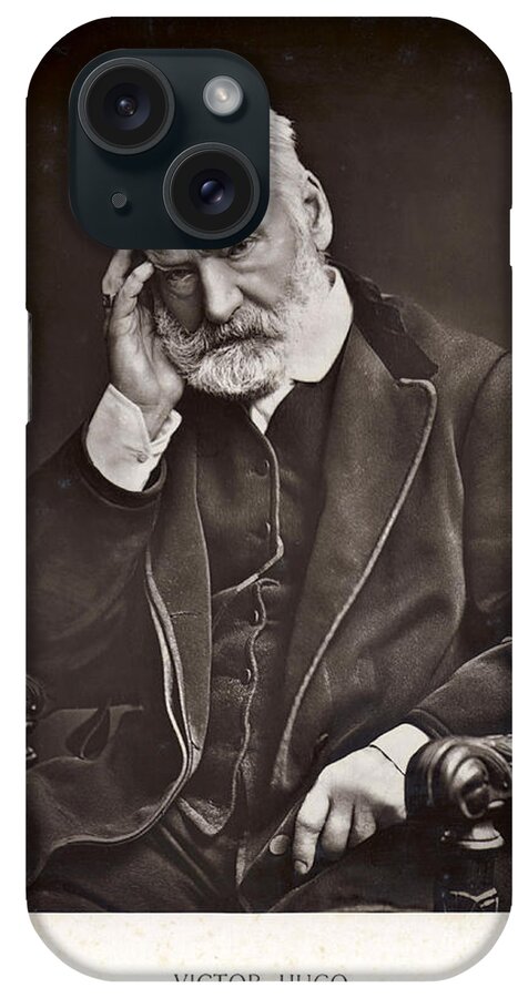 Victor Hugo iPhone Case featuring the photograph Victor Hugo by Mary Evans