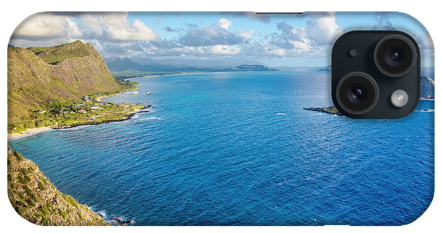 Makapuu Point iPhone Case featuring the photograph View from Makapuu Point by Aloha Art