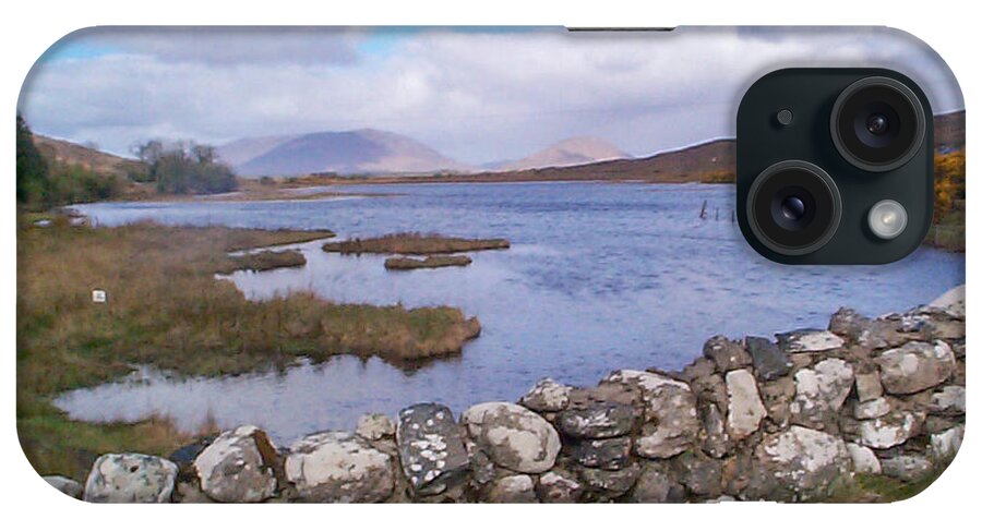 The Quiet Man iPhone Case featuring the photograph View from Quiet Man Bridge Oughterard Ireland by Charles Kraus