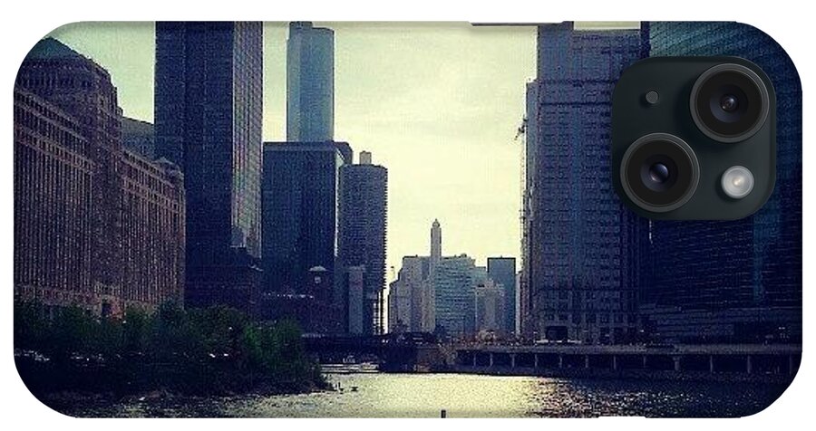 Chicago iPhone Case featuring the photograph View From The Train by Jill Tuinier