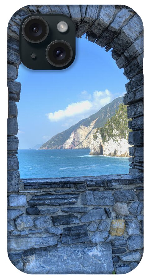 Europe iPhone Case featuring the photograph View of Cinque Terre from Portovenere by Matt Swinden