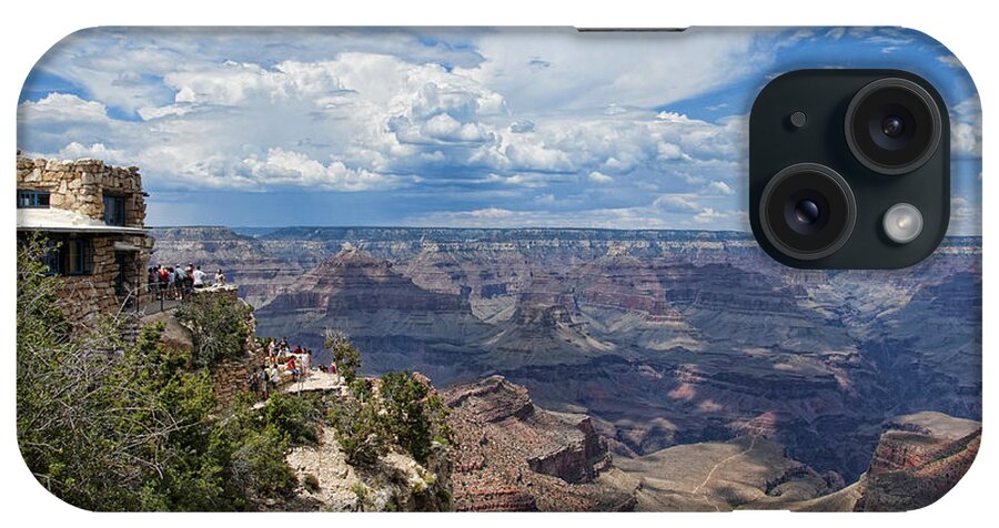 Usa iPhone Case featuring the photograph View of Infinity by Brenda Kean
