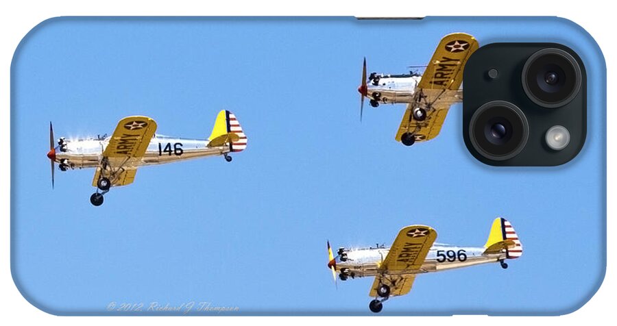 Vintage iPhone Case featuring the photograph Vintage Aircraft 2 by Richard J Thompson 