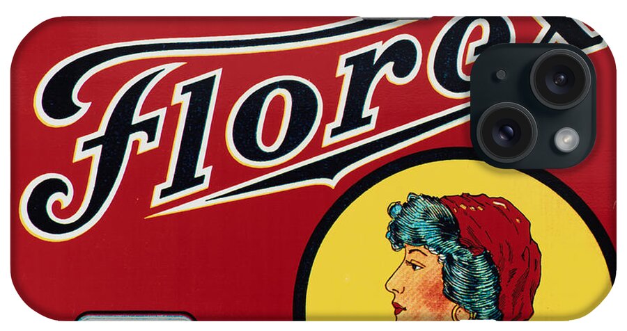 20s iPhone Case featuring the photograph Vintage Florida Food Signs 2 - Gypsy Florex Brand - Square by Ian Monk