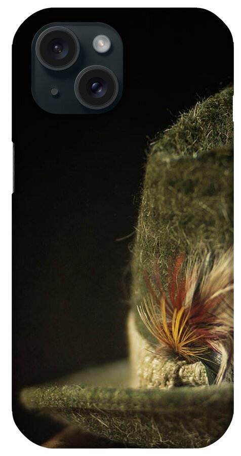 Fur iPhone Case featuring the photograph Vintage Hat by Jill Ferry