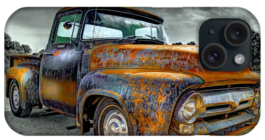 Vintage iPhone Case featuring the photograph Vintage Pickup Truck by Mal Bray