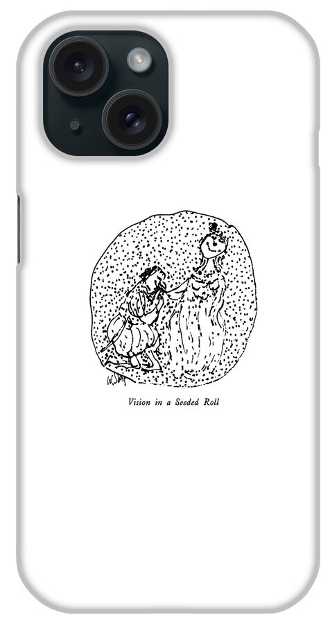 Vision In A Seeded Roll iPhone Case