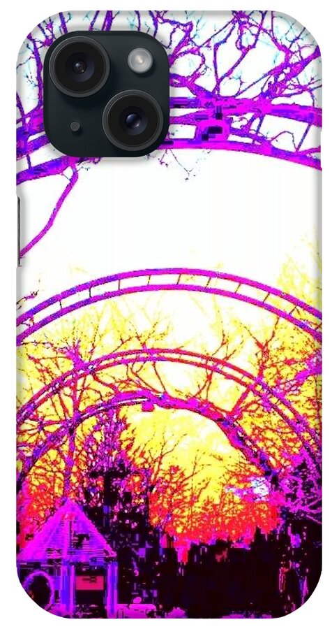 Yellow iPhone Case featuring the photograph Vivacious Vision by Kayla Bammerlin