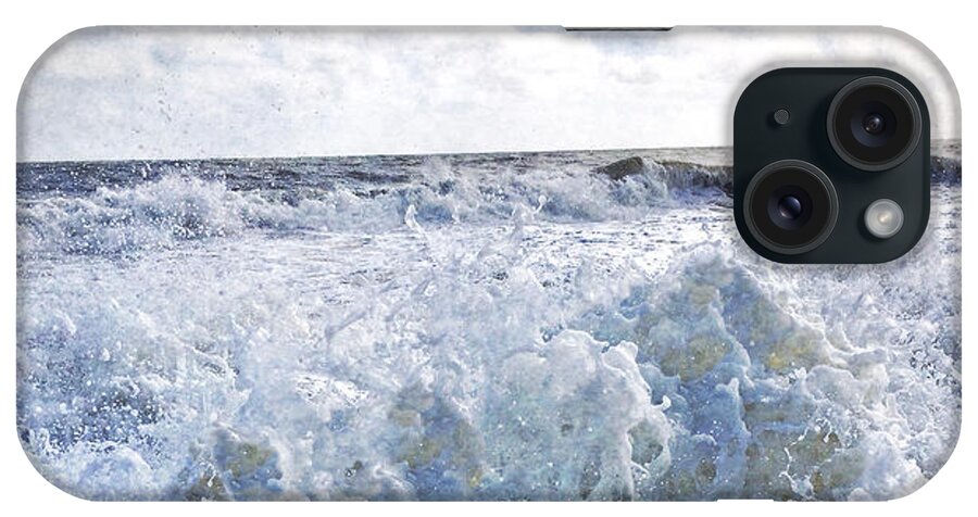 Sea iPhone Case featuring the mixed media Walking On Water I by Kevyn Bashore