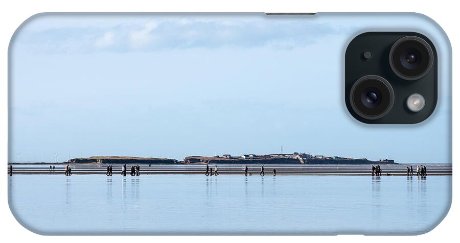 Seascape iPhone Case featuring the photograph Walking on Water by Spikey Mouse Photography