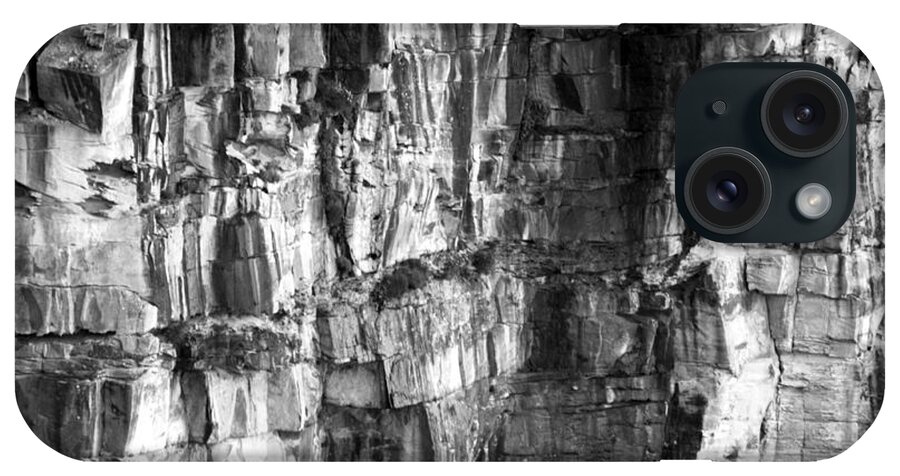 #rock iPhone Case featuring the photograph Wall of rock by Miroslava Jurcik
