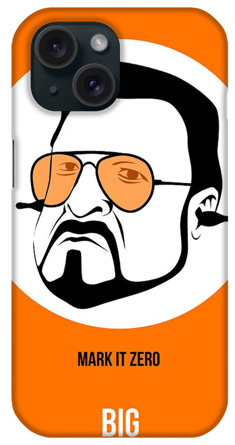 Big Lebowski iPhone Case featuring the painting Walter Sobchak Poster 3 by Naxart Studio