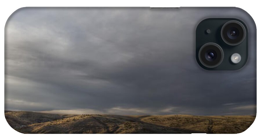 Hills iPhone Case featuring the photograph Waning Light On The Hills Of South Dakota by Steve Triplett