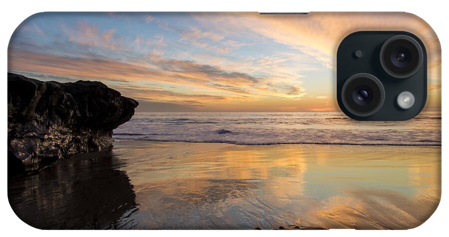 Sunset iPhone Case featuring the photograph Warm Glow of Memory by Alex Lapidus