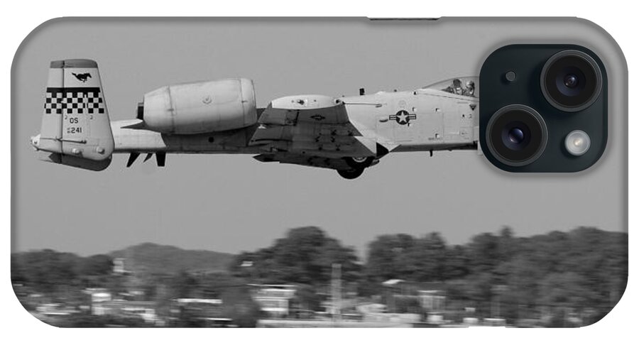 A-10 iPhone Case featuring the photograph Warthog by Brad Brizek