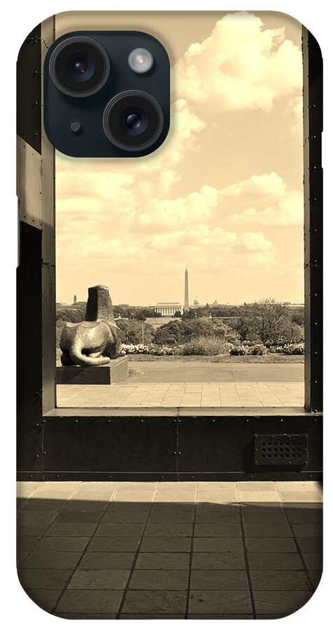 Washington Dc iPhone Case featuring the photograph Washington DC Framed by Jean Goodwin Brooks