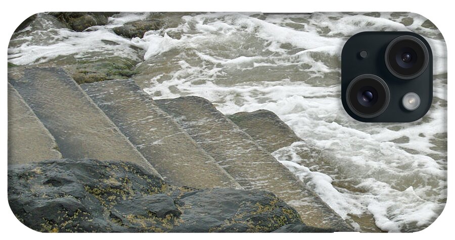 Sea iPhone Case featuring the photograph Watch your Step by Brenda Brown