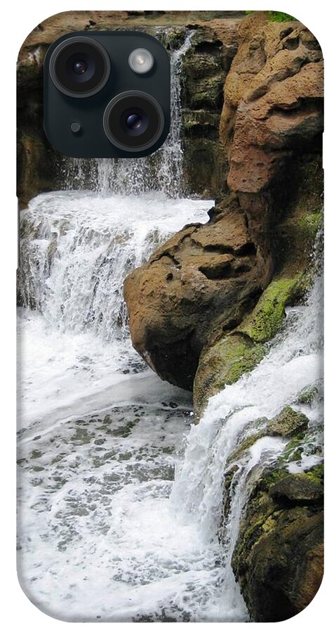Water iPhone Case featuring the photograph Water Fall by Judy Palkimas