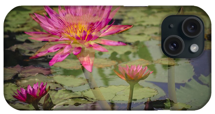 Beautiful iPhone Case featuring the photograph Water Garden Dream by Penny Lisowski