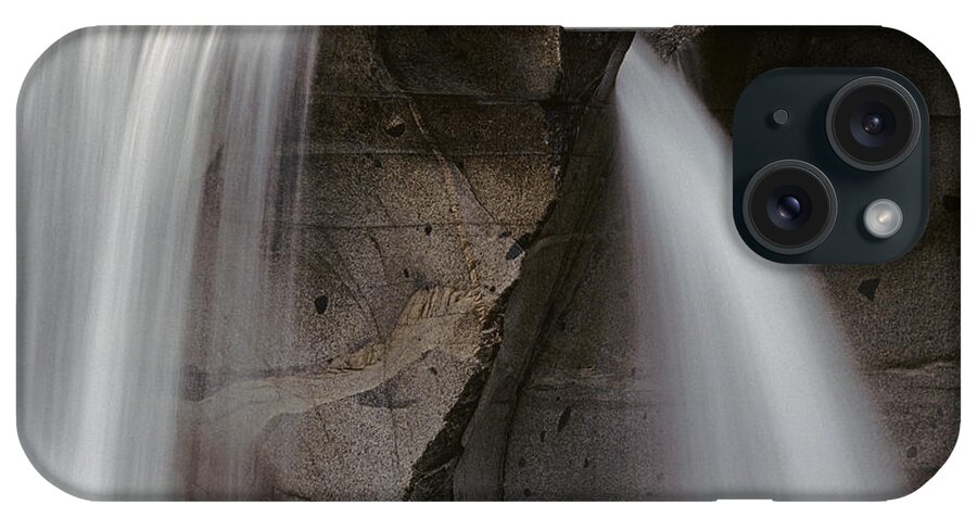 Travel iPhone Case featuring the photograph Waterfall along Skykomish River by Jim Corwin