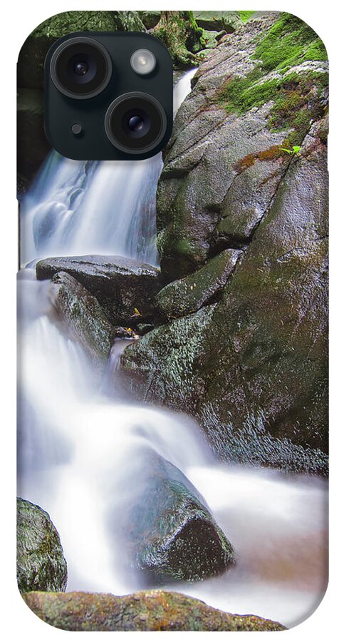 Landscape iPhone Case featuring the photograph Waterfall by Eduard Moldoveanu