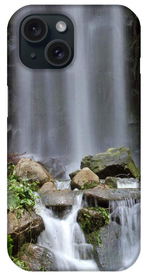 Waterfall iPhone Case featuring the photograph Waterfall In Singapore by Shoal Hollingsworth