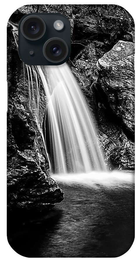 Waterfall iPhone Case featuring the photograph Bingham Falls Waterfall Stowe Vermont Open Edition by Edward Fielding