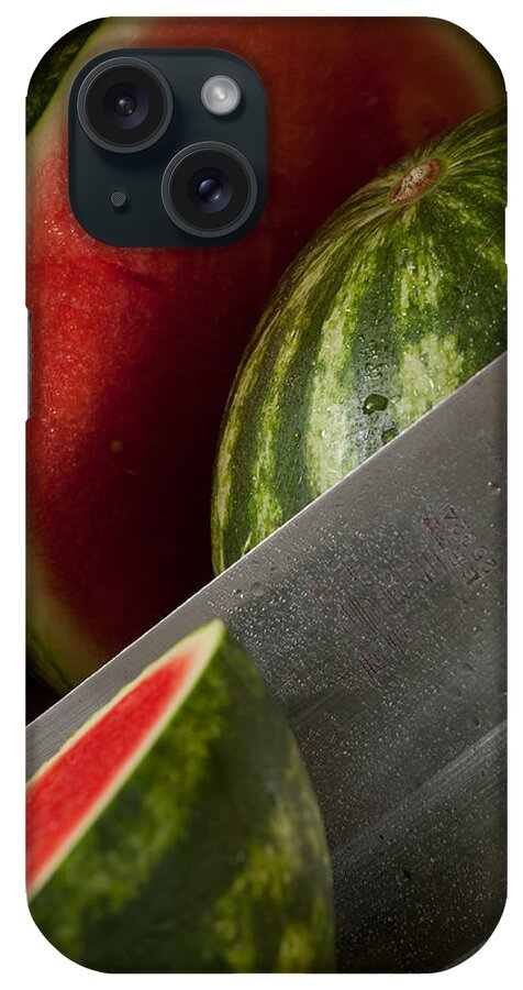 Seedless Watermelons iPhone Case featuring the photograph Watermelon by Matthew Pace