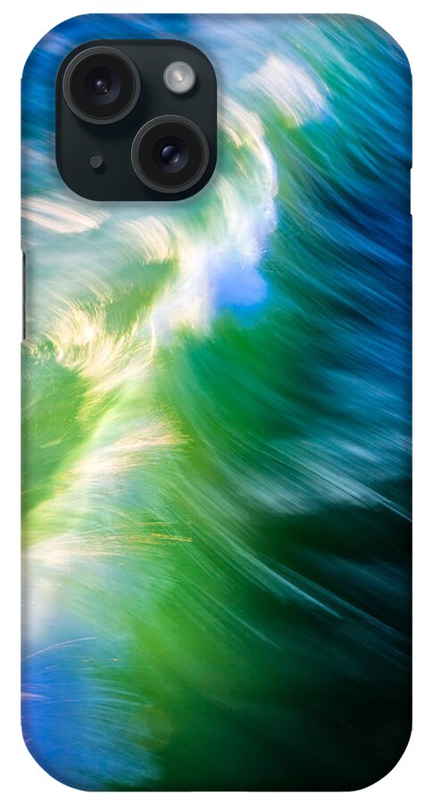 Wave iPhone Case featuring the photograph Wave Abstract Triptych 1 by Brad Brizek