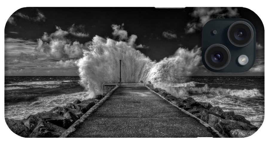Castlerock iPhone Case featuring the photograph Wave at Castlerock by Nigel R Bell