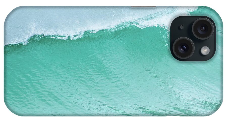 Tranquility iPhone Case featuring the photograph Waves In The Atlantic Ocean by Miemo Penttinen - Miemo.net