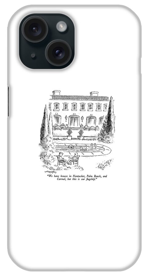 We Have Houses In Nantucket iPhone Case