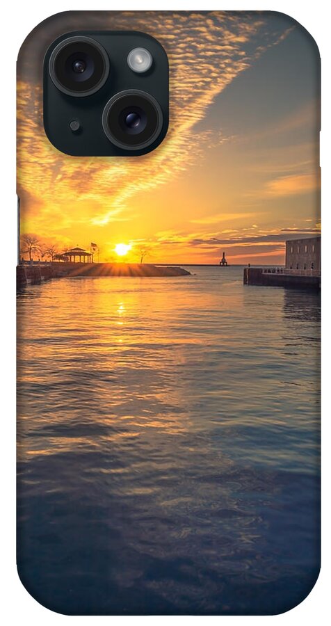 Sunrise iPhone Case featuring the photograph West Slip Surprise by James Meyer