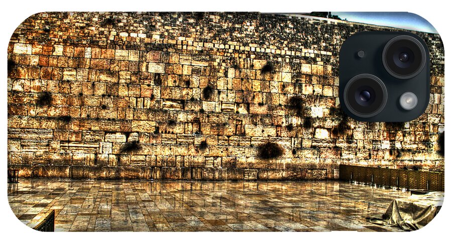 Western Wall iPhone Case featuring the photograph Western Wall In Israel by Doc Braham