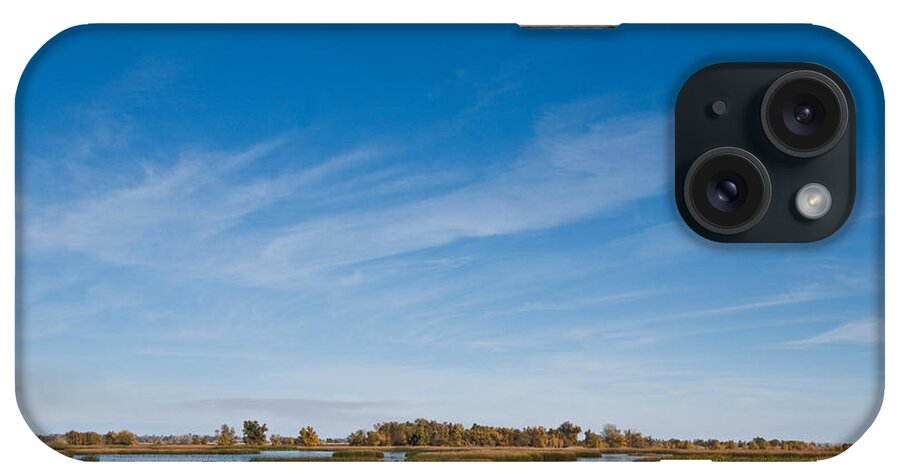 Autumn iPhone Case featuring the photograph Wetland at the Refuge by Jeff Goulden