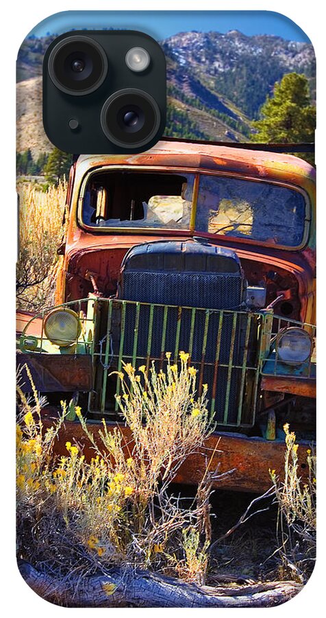 Where Did I Park iPhone Case featuring the photograph Rust in Peace by Henry Inhofer