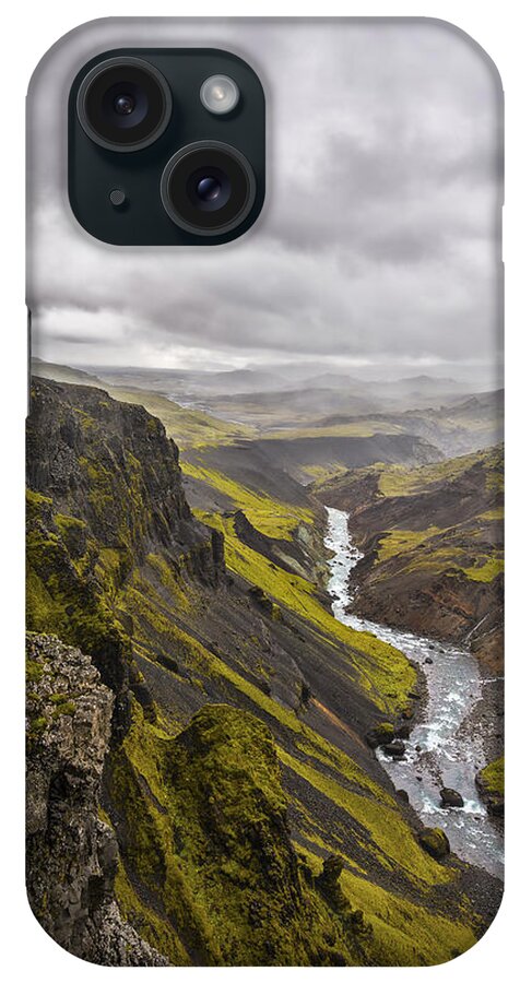 Iceland iPhone Case featuring the photograph Where Do I Look by Jon Glaser