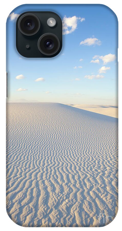 00559171 iPhone Case featuring the photograph White Gypsum Dune by Yva Momatiuk John Eastcott