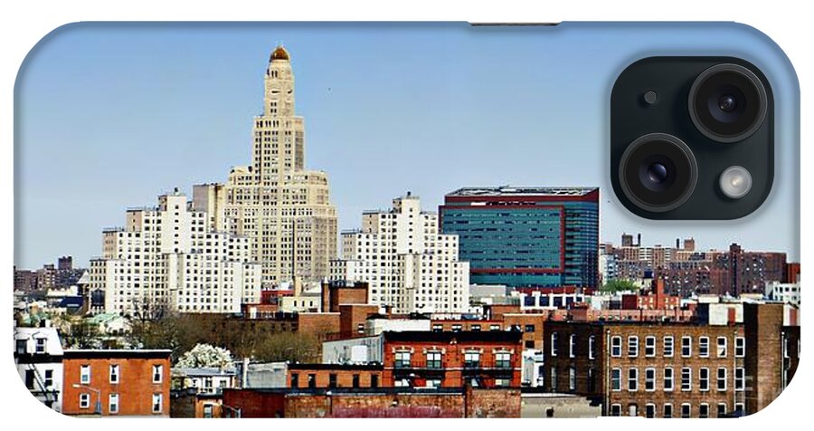 Brooklyn iPhone Case featuring the photograph Williamsburg Savings Bank in Downtown Brooklyn NY by Lilliana Mendez