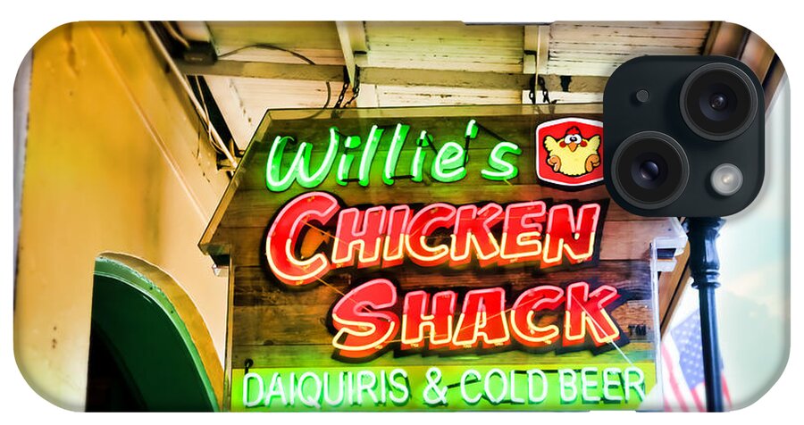 Urban iPhone Case featuring the photograph Willie's CHicken Shack by Sylvia Cook