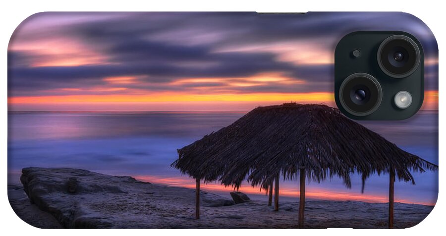 Windansea iPhone Case featuring the photograph Windansea Beach At Dusk by Eddie Yerkish